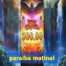 paraiba matinal